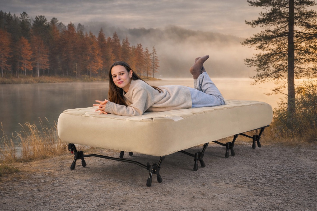 Inflatable Camp Bed