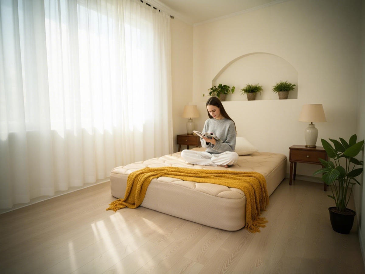 25cm TPU Square Bed